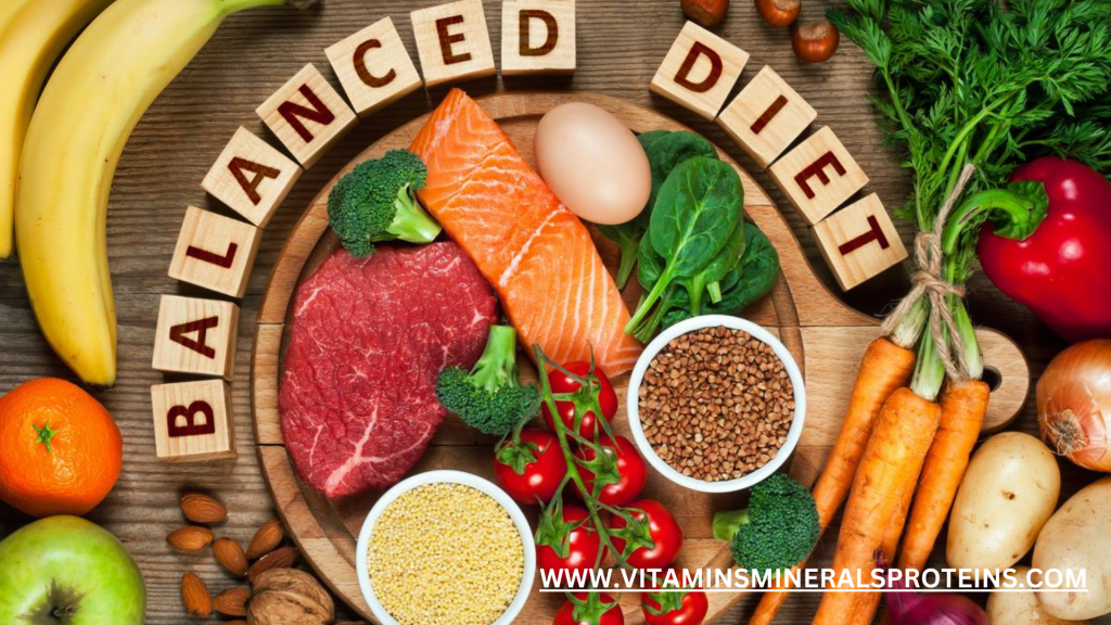 Balanced Nutrition Diet- The basics you need to know. (proteins, vitamin, minerals)