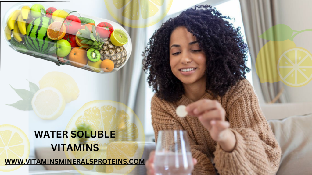 Water-soluble vitamins: Your essential guide (proteins, vitamins, minerals)